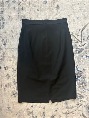 Theory Black Pencil Skirt (Altered)